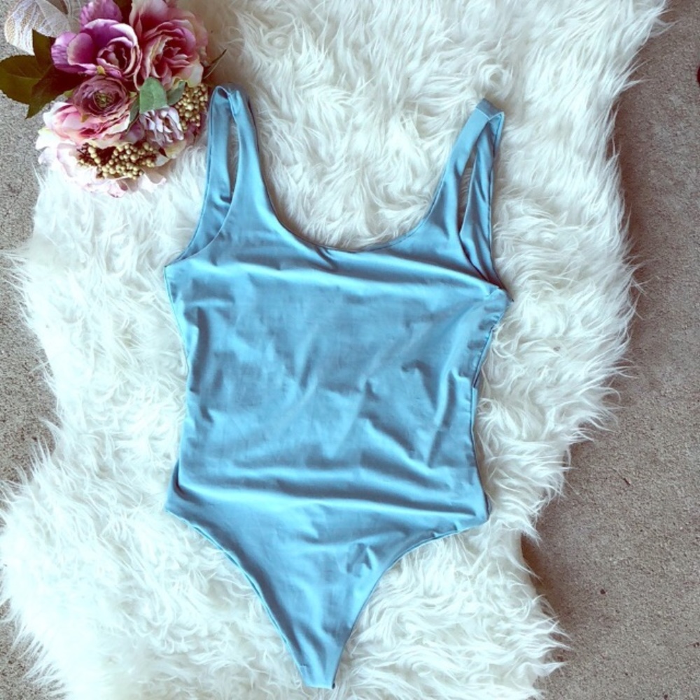 Bodysuit baby blue!!